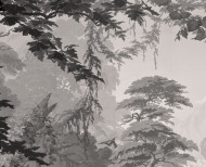 Panoramatapete Eden monochrom. 1861