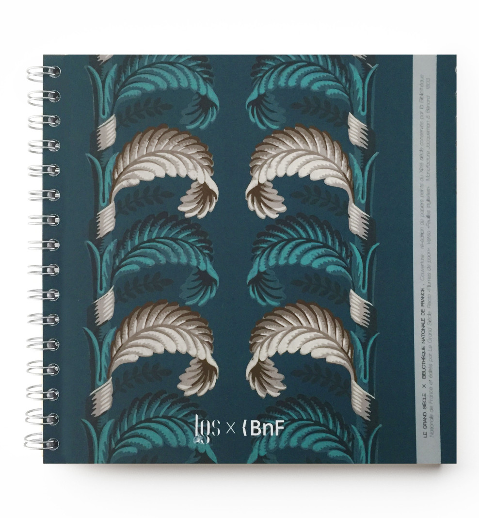 Spirale Notebook . Peacock feather . 1803