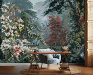 Panoramic wallpaper Eden Rising Sun . 1861