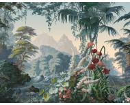 Panoramic wallpaper Eden Rising Sun . 1861