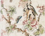 Decorative wallpaper Birdhouse . 1775