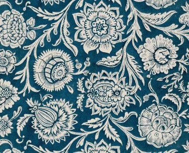 Domino wallpaper peacock blue peonies . 1810