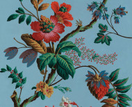 Wallpaper Fancy flowers . 1799