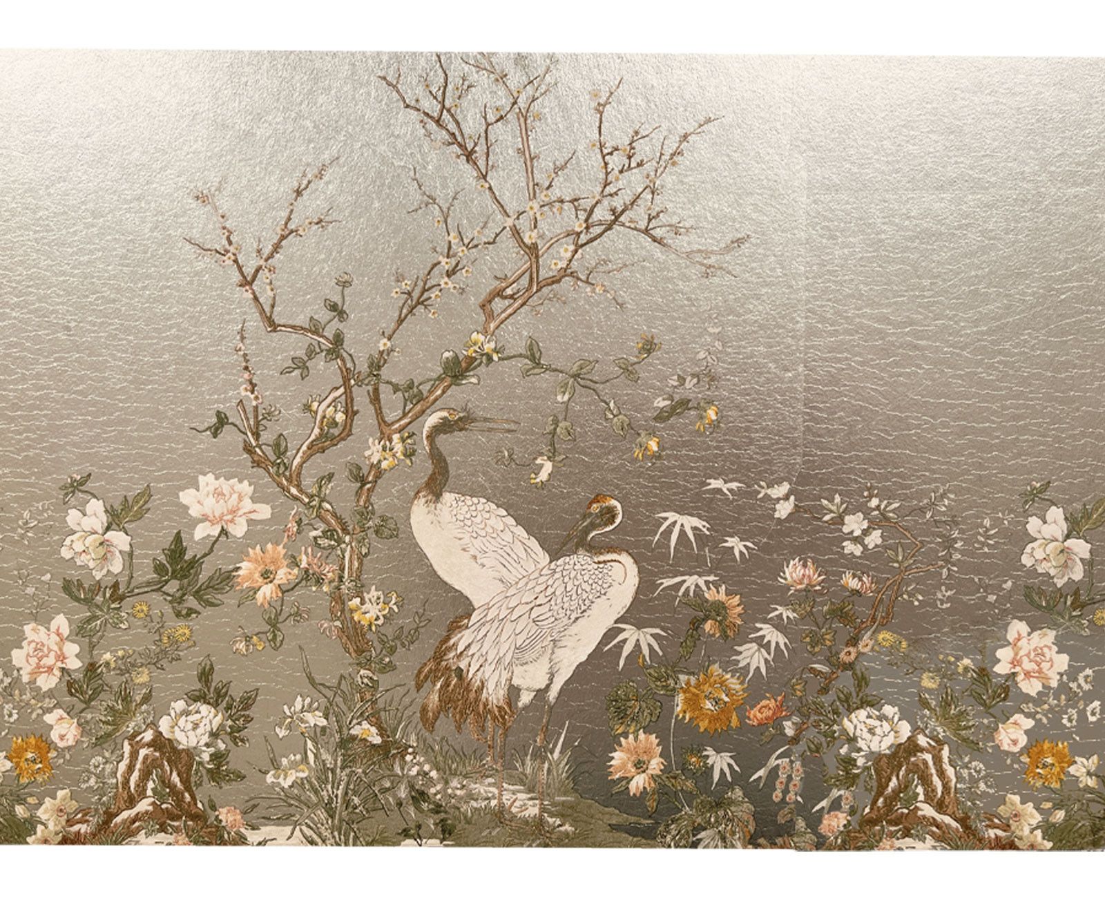Papier peint Gros plan d'une seedhead mature de millet des oiseaux 