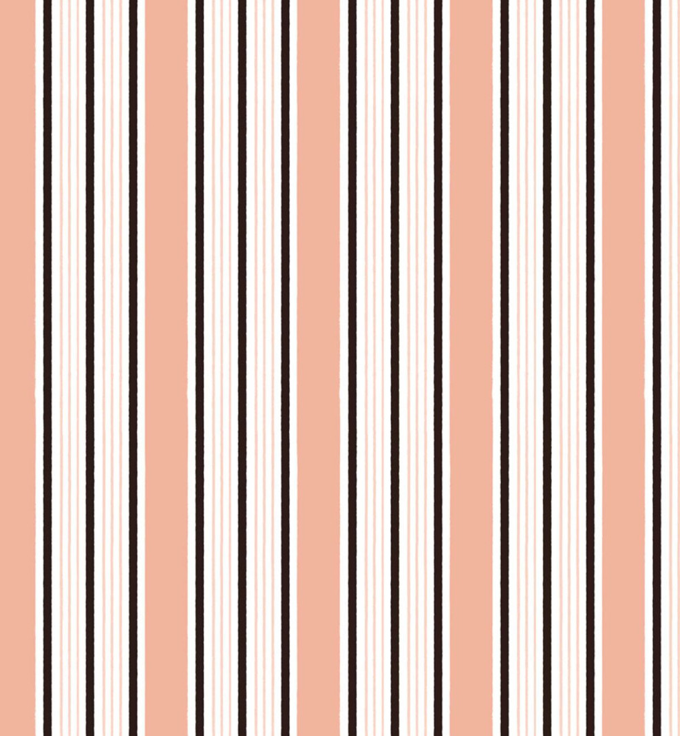 Wallpaper powder pink Imperial stripes . 1800