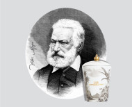 Bougie porcelaine rechargeable - Les contemplations . 1856