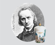 Bougie porcelaine rechargeable - Le Spleen de Paris . 1855