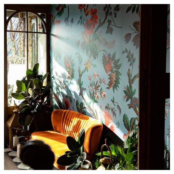 Tapete – Fantasieblumen | Exotische Blumen